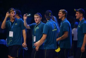 The Aussies come marching in- © Matt King/Getty Images